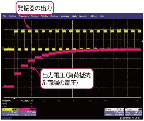 昇圧開始時の出力電圧
