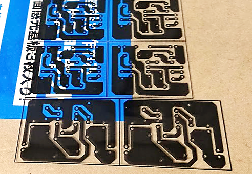 インクジェット・プリンタで作ったマスク・フィルム