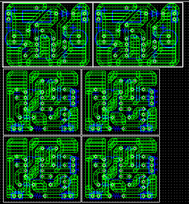 第3回で作成したLED照明用DC-DCコンバータ基板のCADデータ